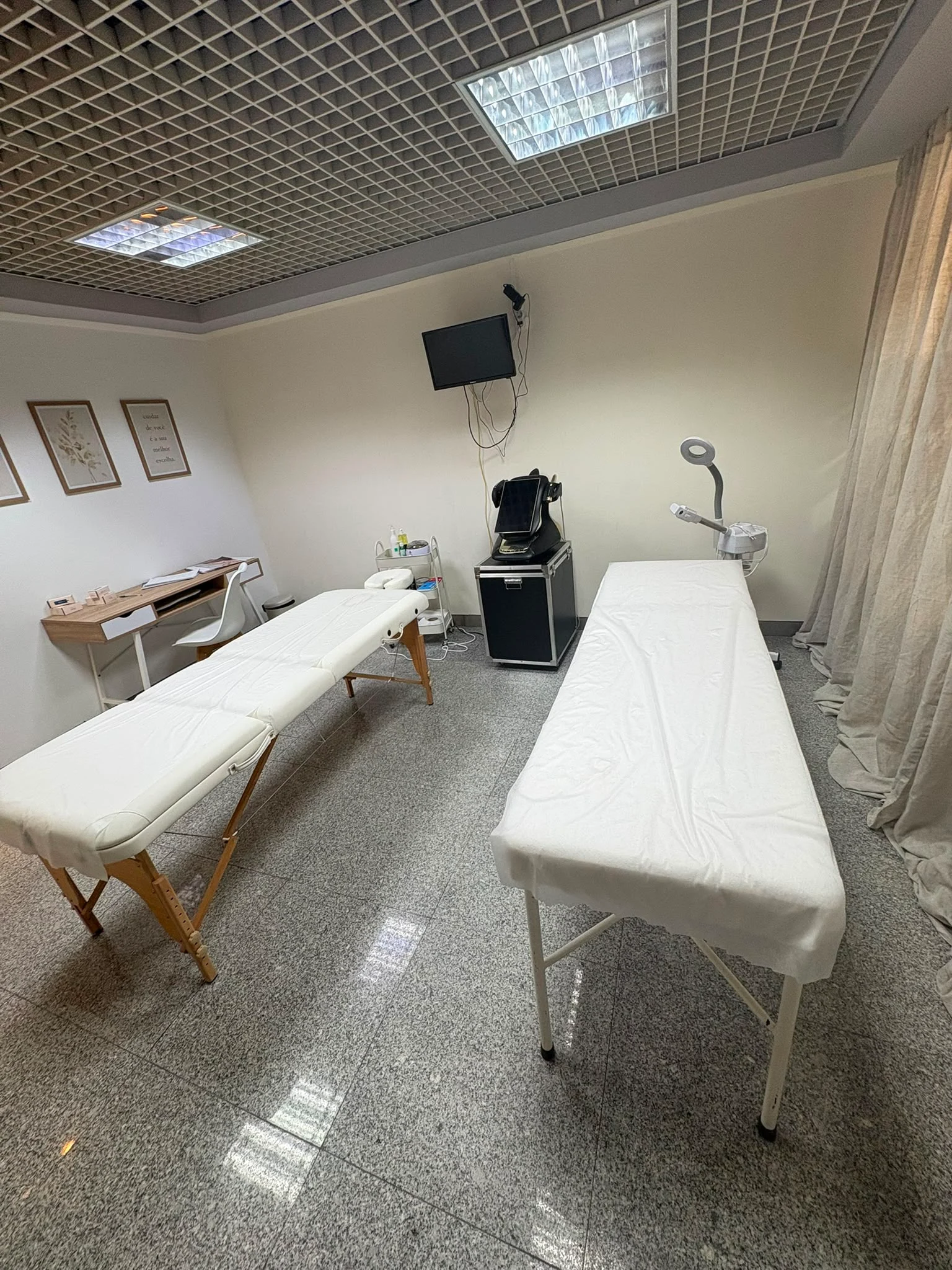Sala real de massagens